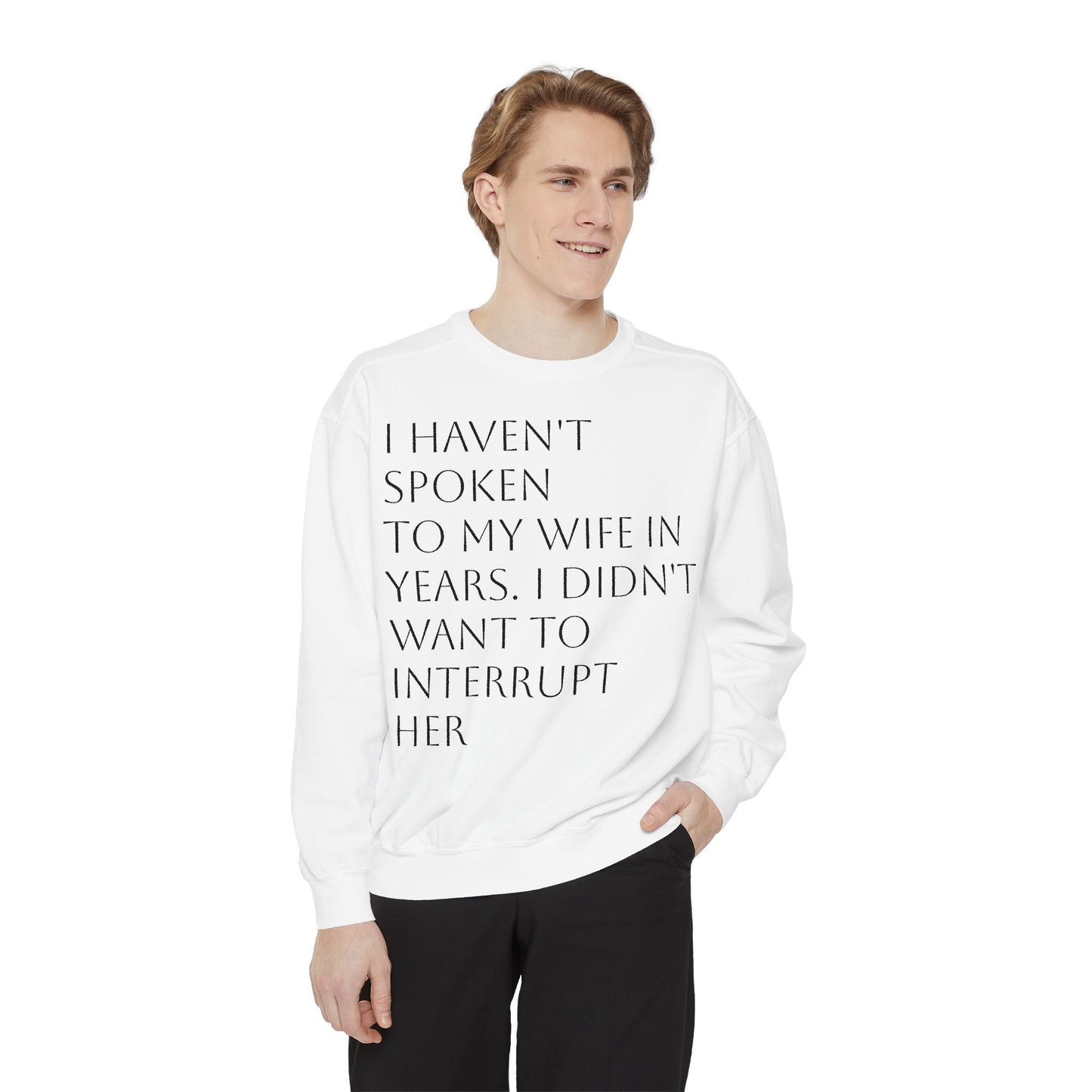Unisex Garment-Dyed Sweatshirt